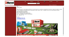 Desktop Screenshot of marvel-mx.com